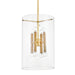 Hudson Valley Canada - Eight Light Lantern - Barlow - Aged Brass- Union Lighting Luminaires Decor