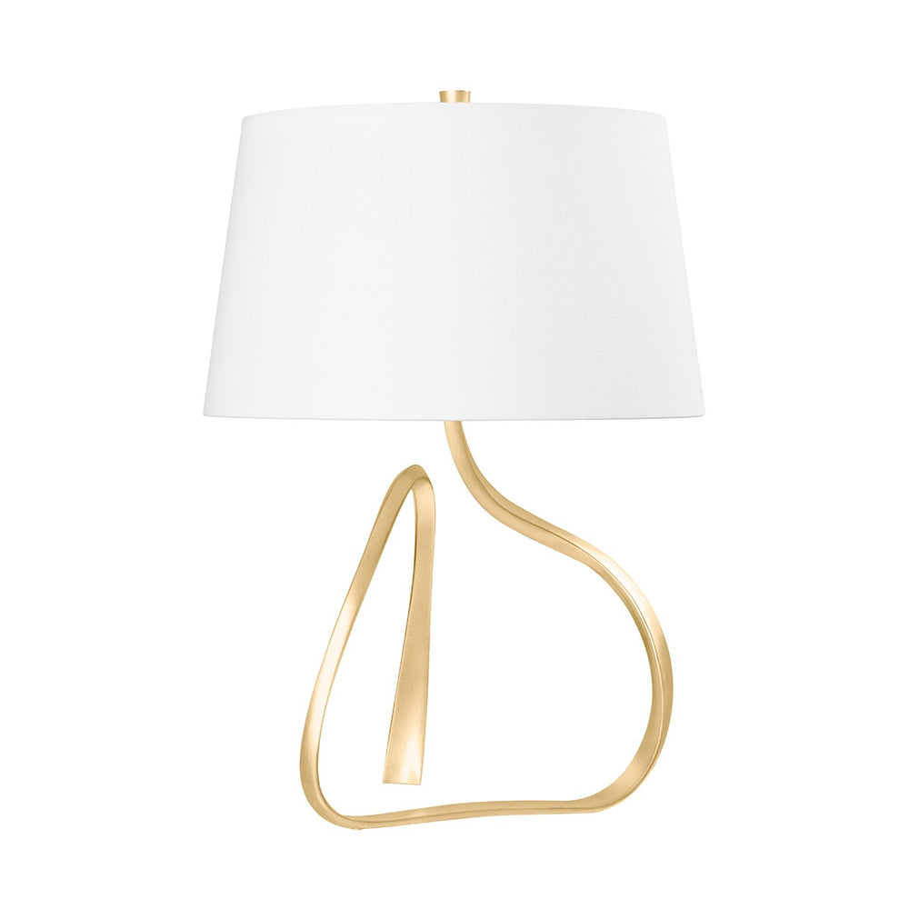 Hudson Valley Canada - One Light Table Lamp - Tharold - Vintage Gold Leaf- Union Lighting Luminaires Decor