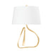 Hudson Valley Canada - One Light Table Lamp - Tharold - Vintage Gold Leaf- Union Lighting Luminaires Decor