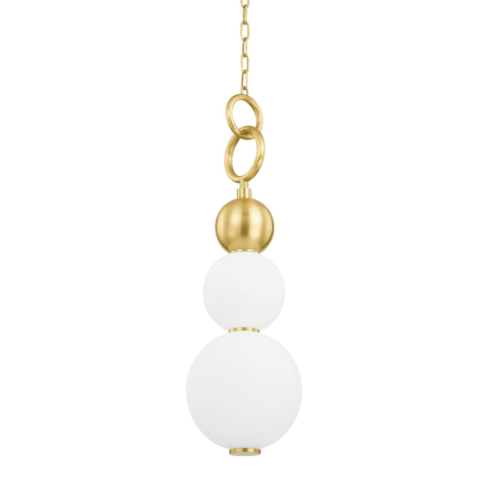 Hudson Valley Canada - LED Pendant - Perrin - Aged Brass- Union Lighting Luminaires Decor