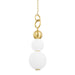 Hudson Valley Canada - LED Pendant - Perrin - Aged Brass- Union Lighting Luminaires Decor