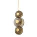 Hudson Valley Canada - LED Pendant - Griston - Aged Brass- Union Lighting Luminaires Decor