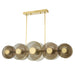 Hudson Valley Canada - LED Island Pendant - Griston - Aged Brass- Union Lighting Luminaires Decor