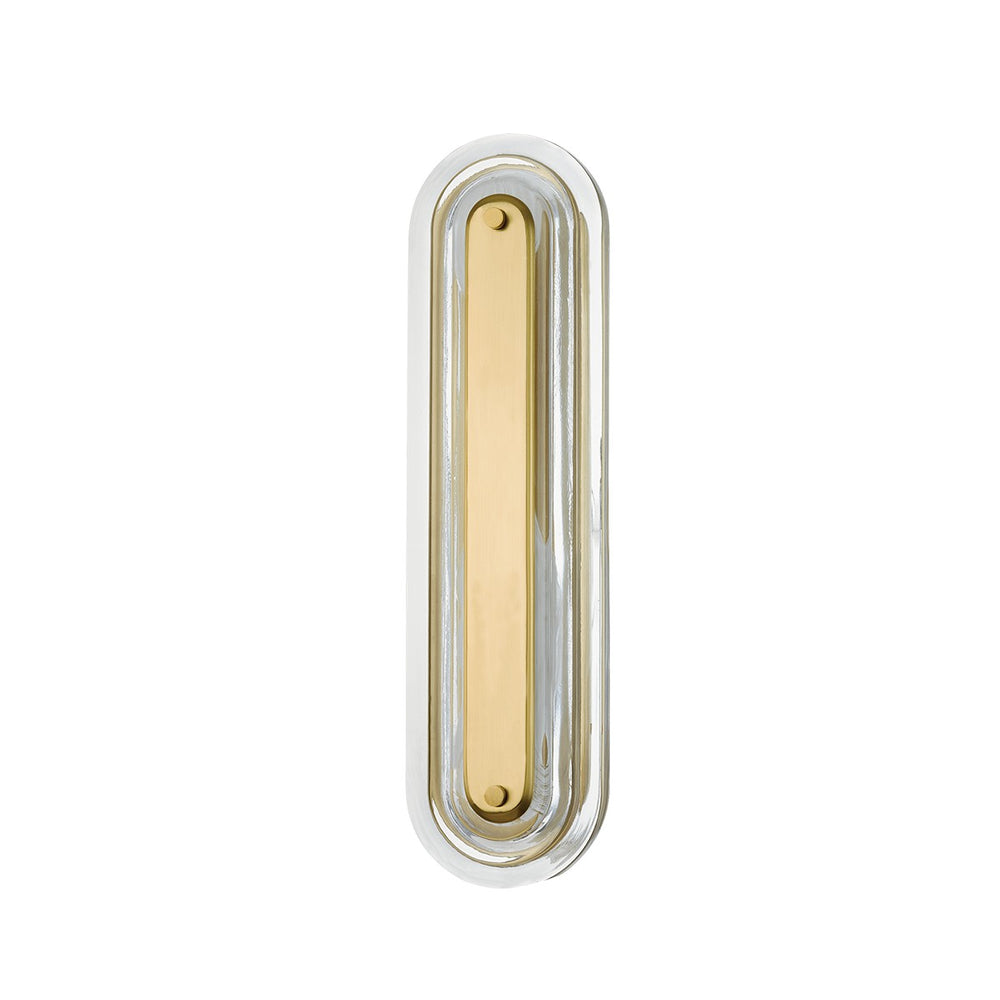 Hudson Valley Canada - LED Wall Sconce - Litton - Aged Brass- Union Lighting Luminaires Decor