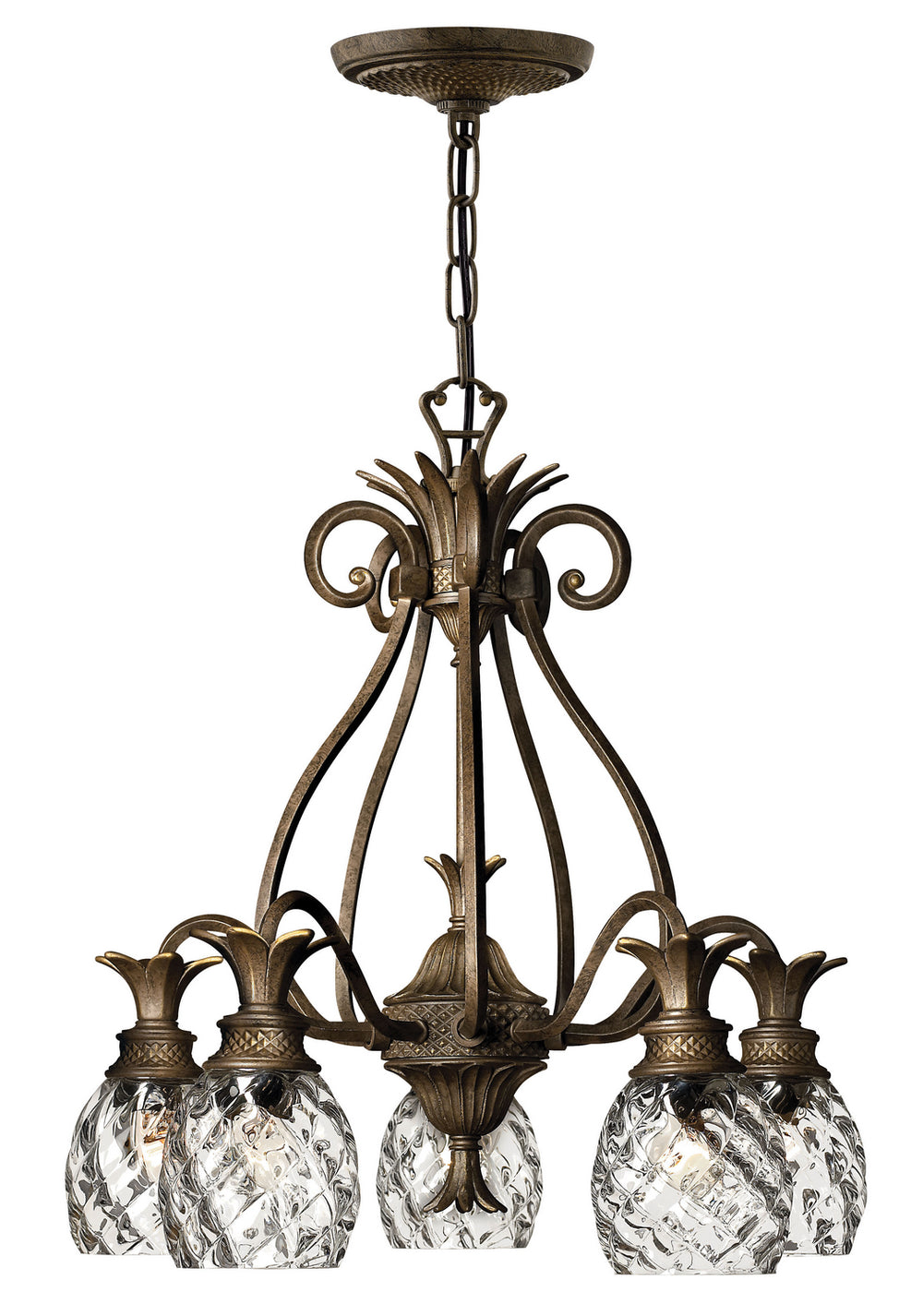 Hinkley Canada - LED Chandelier - Plantation - Pearl Bronze- Union Lighting Luminaires Decor
