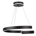 Artcraft Canada - LED Chandelier - Sirius - Black- Union Lighting Luminaires Decor