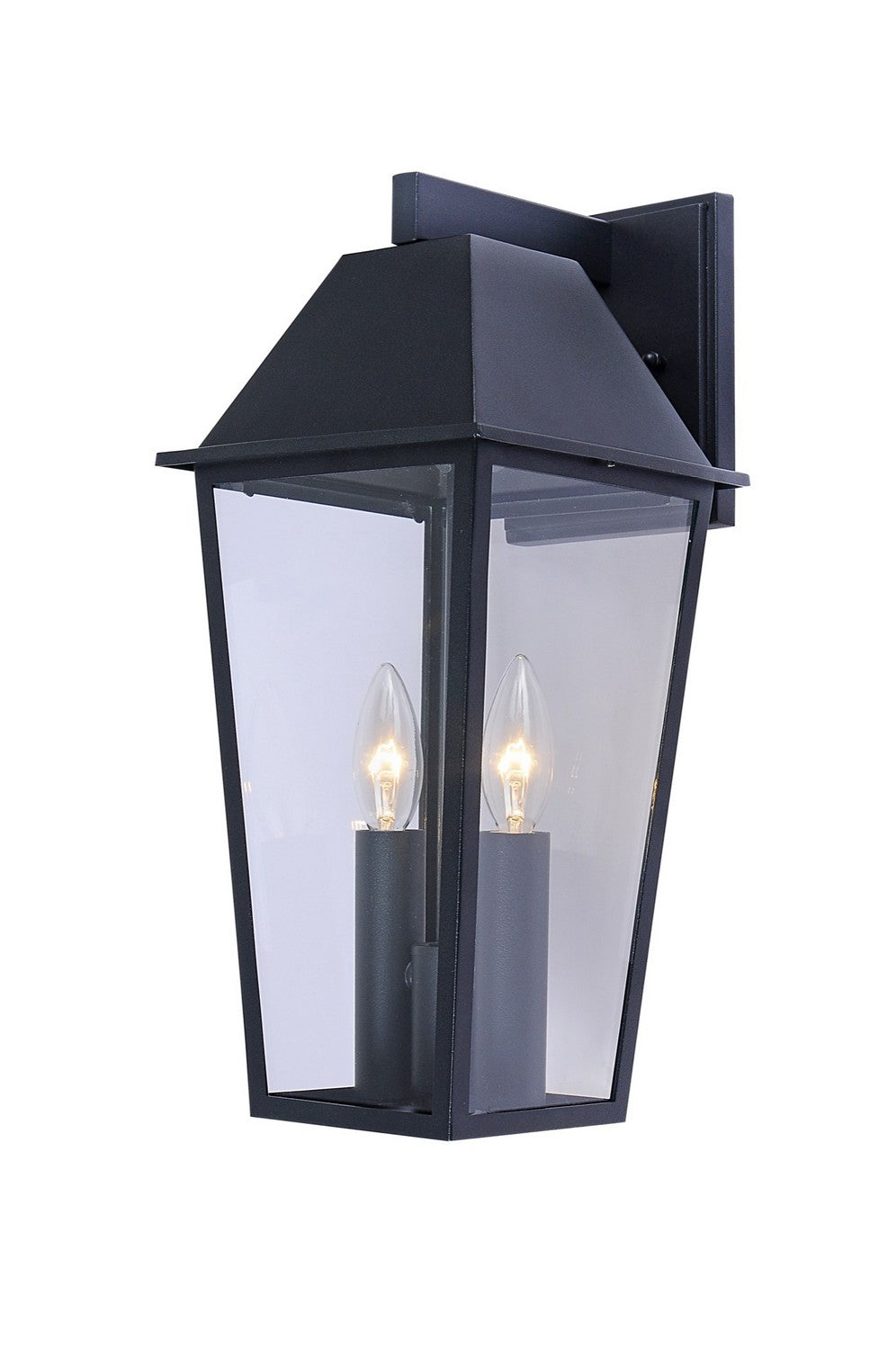 Artcraft Canada - Two Light Outdoor Wall Mount - Winchester - Black- Union Lighting Luminaires Decor