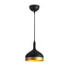 Artcraft Canada - One Light Pendant - Dash - Black & Gold- Union Lighting Luminaires Decor