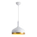 Artcraft Canada - One Light Pendant - Dash - White & Gold- Union Lighting Luminaires Decor