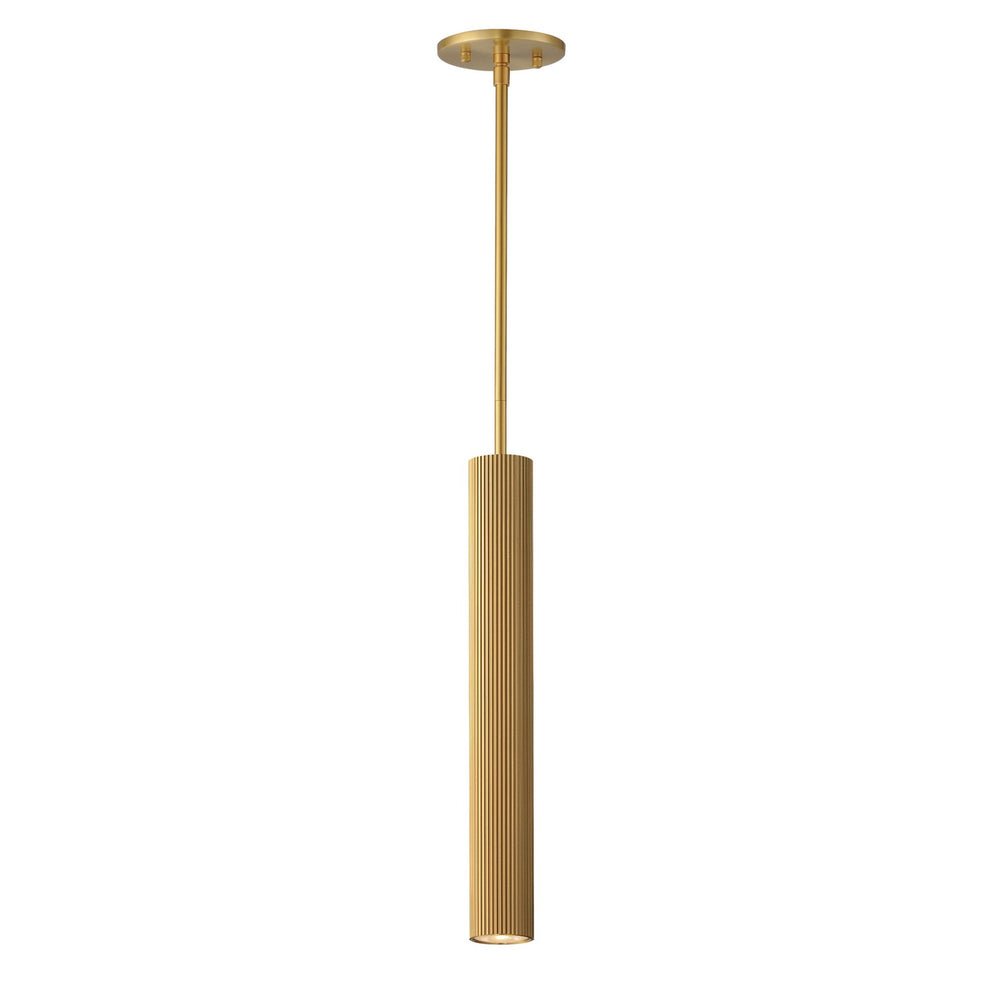 ET2 - LED Pendant - Reeds - Gold- Union Lighting Luminaires Decor