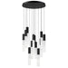 ET2 - LED Pendant - Reeds - Black- Union Lighting Luminaires Decor
