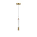 ET2 - LED Pendant - Cortex - Natural Aged Brass- Union Lighting Luminaires Decor