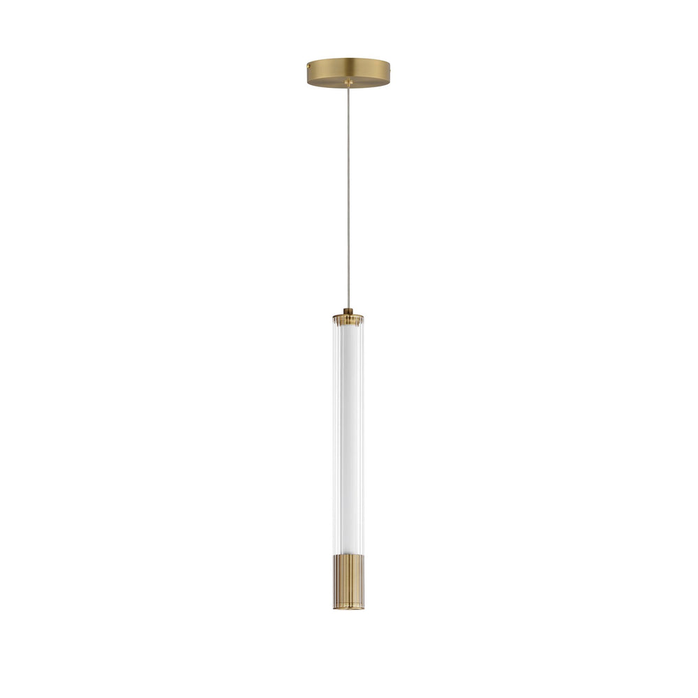 ET2 - LED Pendant - Cortex - Natural Aged Brass- Union Lighting Luminaires Decor