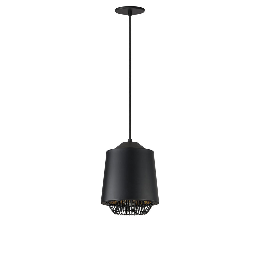 ET2 - LED Pendant - Phoenix - Black / Gold- Union Lighting Luminaires Decor