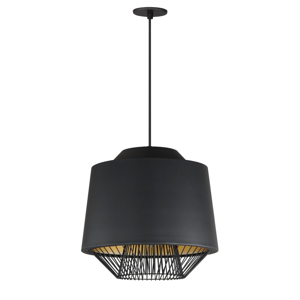 ET2 - LED Pendant - Phoenix - Black / Gold- Union Lighting Luminaires Decor