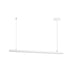 ET2 - LED Linear Pendant - Continuum - White- Union Lighting Luminaires Decor