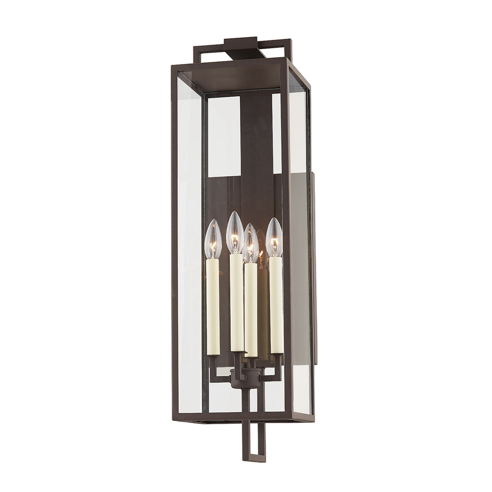 Troy Lighting Canada - Four Light Outdoor Wall Sconce - Beckham - Textured Bronze- Union Lighting Luminaires Decor