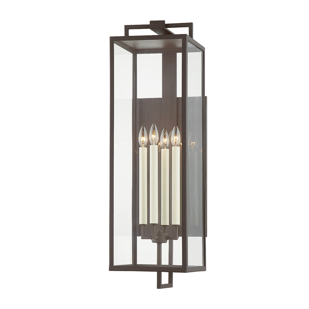 Troy Lighting Canada - Four Light Outdoor Wall Sconce - Beckham - Textured Bronze- Union Lighting Luminaires Decor