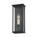 Troy Lighting Canada - One Light Outdoor Wall Sconce - Chauncey - Textured Black- Union Lighting Luminaires Decor