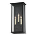 Troy Lighting Canada - Three Light Outdoor Wall Sconce - Chauncey - Textured Black- Union Lighting Luminaires Decor