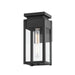 Troy Lighting Canada - One Light Outdoor Wall Sconce - Braydan - Textured Black- Union Lighting Luminaires Decor