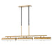 Troy Lighting Canada - LED Linear Pendant - Titus - Patina Brass- Union Lighting Luminaires Decor