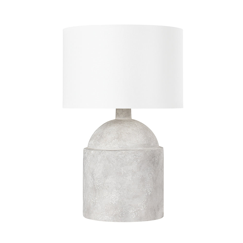 Troy Lighting Canada - One Light Table Lamp - Torrance - Ceramic Weathered Grey- Union Lighting Luminaires Decor