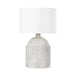 Troy Lighting Canada - One Light Table Lamp - Torrance - Ceramic Weathered Grey- Union Lighting Luminaires Decor