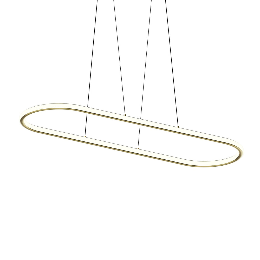 Sonneman Canada - LED Pendant - Luna - Brass- Union Lighting Luminaires Decor