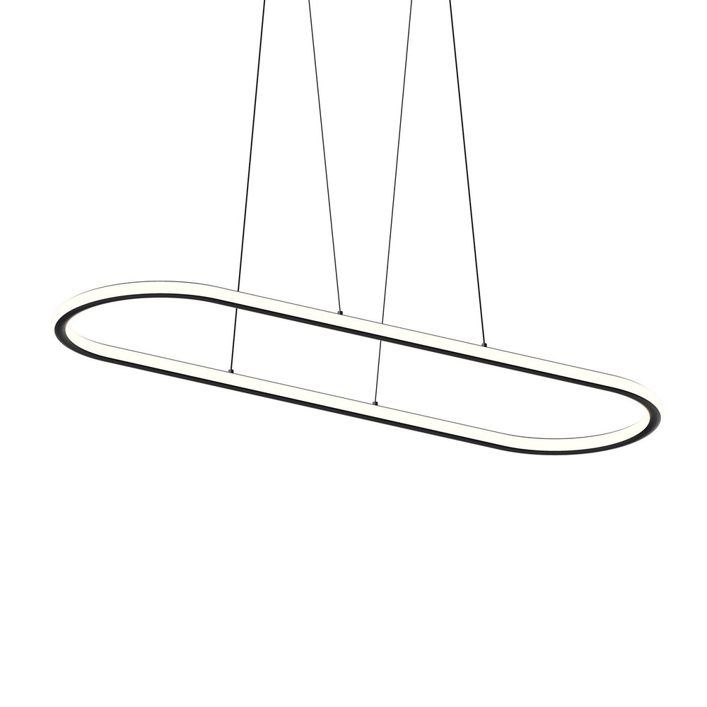 Sonneman Canada - LED Pendant - Luna - Satin Black- Union Lighting Luminaires Decor