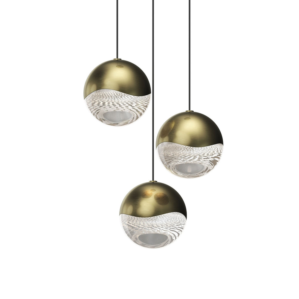 Sonneman - LED Pendant - Grapes - Brass- Union Lighting Luminaires Decor