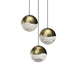 Sonneman - LED Pendant - Grapes - Brass- Union Lighting Luminaires Decor