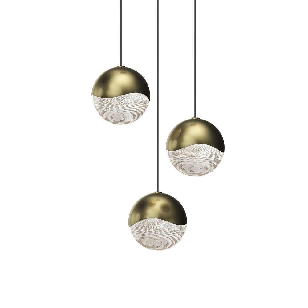 Sonneman - LED Pendant - Grapes - Brass- Union Lighting Luminaires Decor