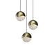 Sonneman - LED Pendant - Grapes - Brass- Union Lighting Luminaires Decor