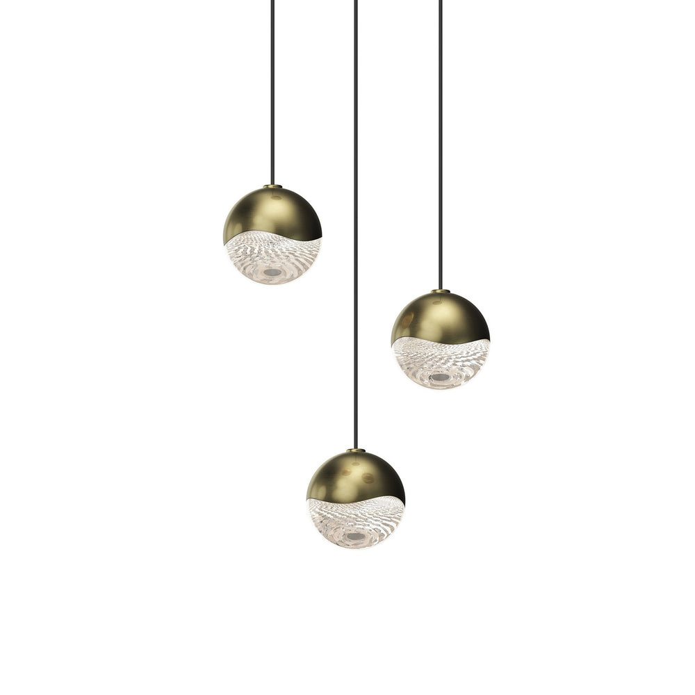 Sonneman - LED Pendant - Grapes - Brass- Union Lighting Luminaires Decor