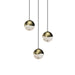 Sonneman - LED Pendant - Grapes - Brass- Union Lighting Luminaires Decor