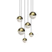 Sonneman - LED Pendant - Grapes - Brass- Union Lighting Luminaires Decor