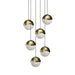 Sonneman - LED Pendant - Grapes - Brass- Union Lighting Luminaires Decor
