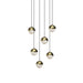 Sonneman - LED Pendant - Grapes - Brass- Union Lighting Luminaires Decor