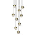 Sonneman - LED Pendant - Grapes - Brass- Union Lighting Luminaires Decor