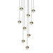 Sonneman - LED Pendant - Grapes - Brass- Union Lighting Luminaires Decor