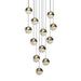Sonneman - LED Pendant - Grapes - Brass- Union Lighting Luminaires Decor