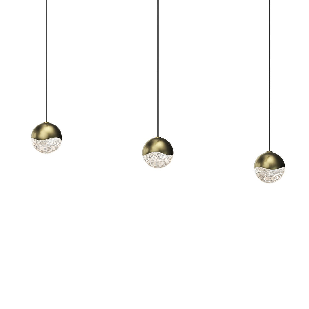 Sonneman - LED Pendant - Grapes - Brass- Union Lighting Luminaires Decor