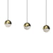 Sonneman - LED Pendant - Grapes - Brass- Union Lighting Luminaires Decor