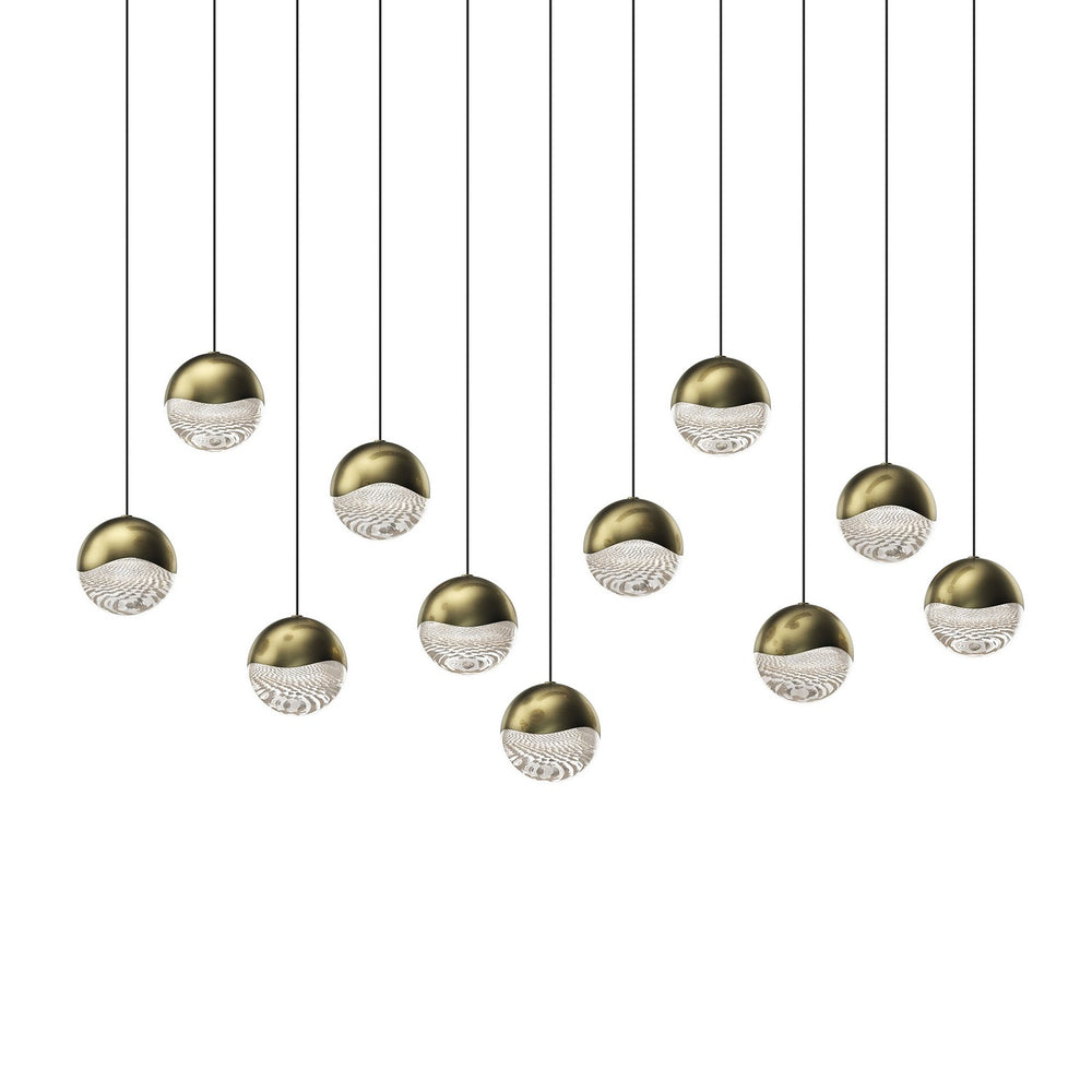 Sonneman - LED Pendant - Grapes - Brass- Union Lighting Luminaires Decor