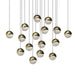 Sonneman - LED Pendant - Grapes - Brass- Union Lighting Luminaires Decor