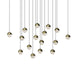 Sonneman - LED Pendant - Grapes - Brass- Union Lighting Luminaires Decor