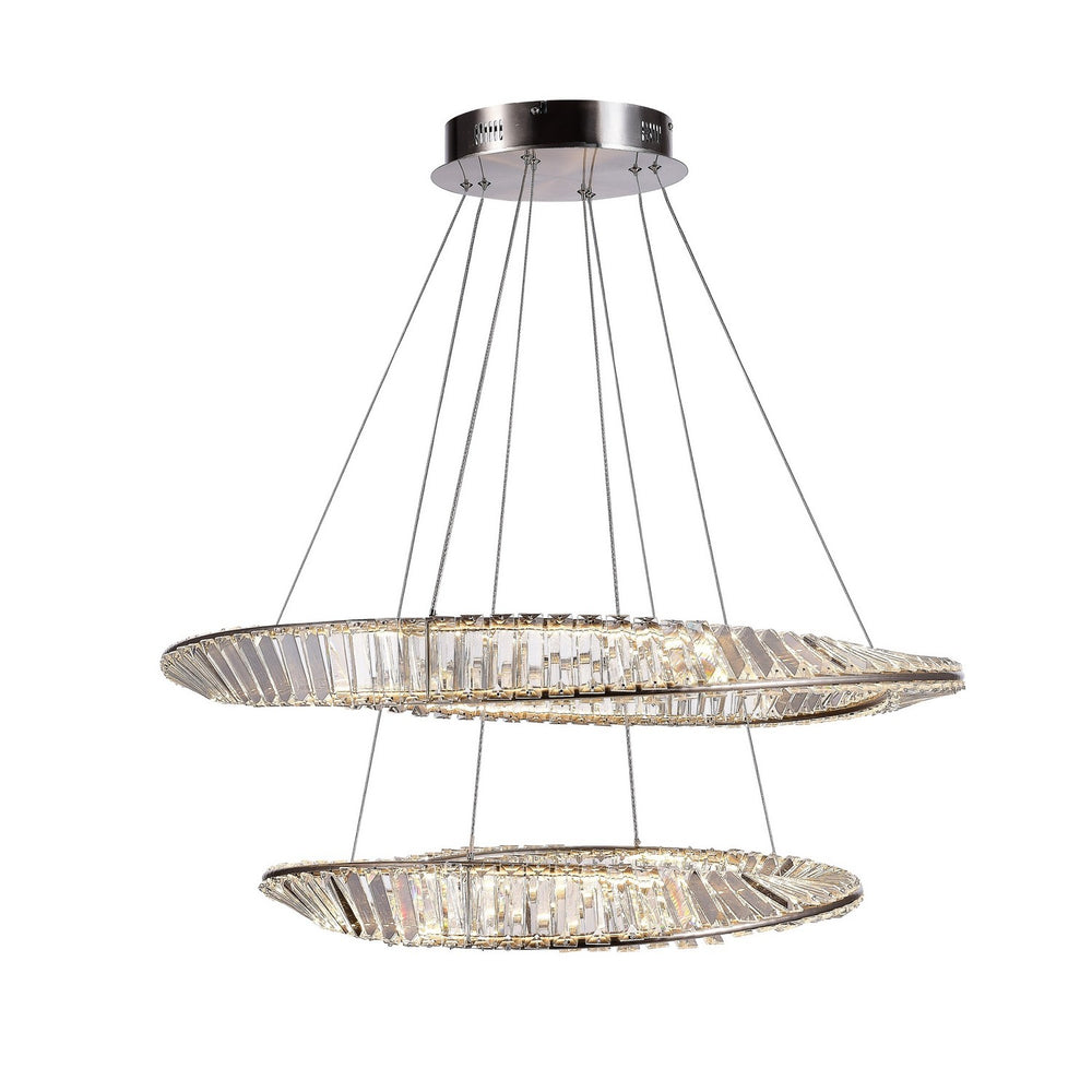 Artcraft Canada - LED Chandelier - Stella - Satin Nickel- Union Lighting Luminaires Decor