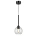 DVI Canada - One Light Mini-Pendant - Andromeda - Graphite- Union Lighting Luminaires Decor