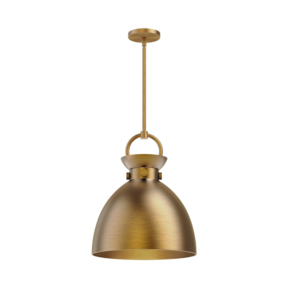 Alora Canada - One Light Pendant - Waldo - Aged Gold- Union Lighting Luminaires Decor